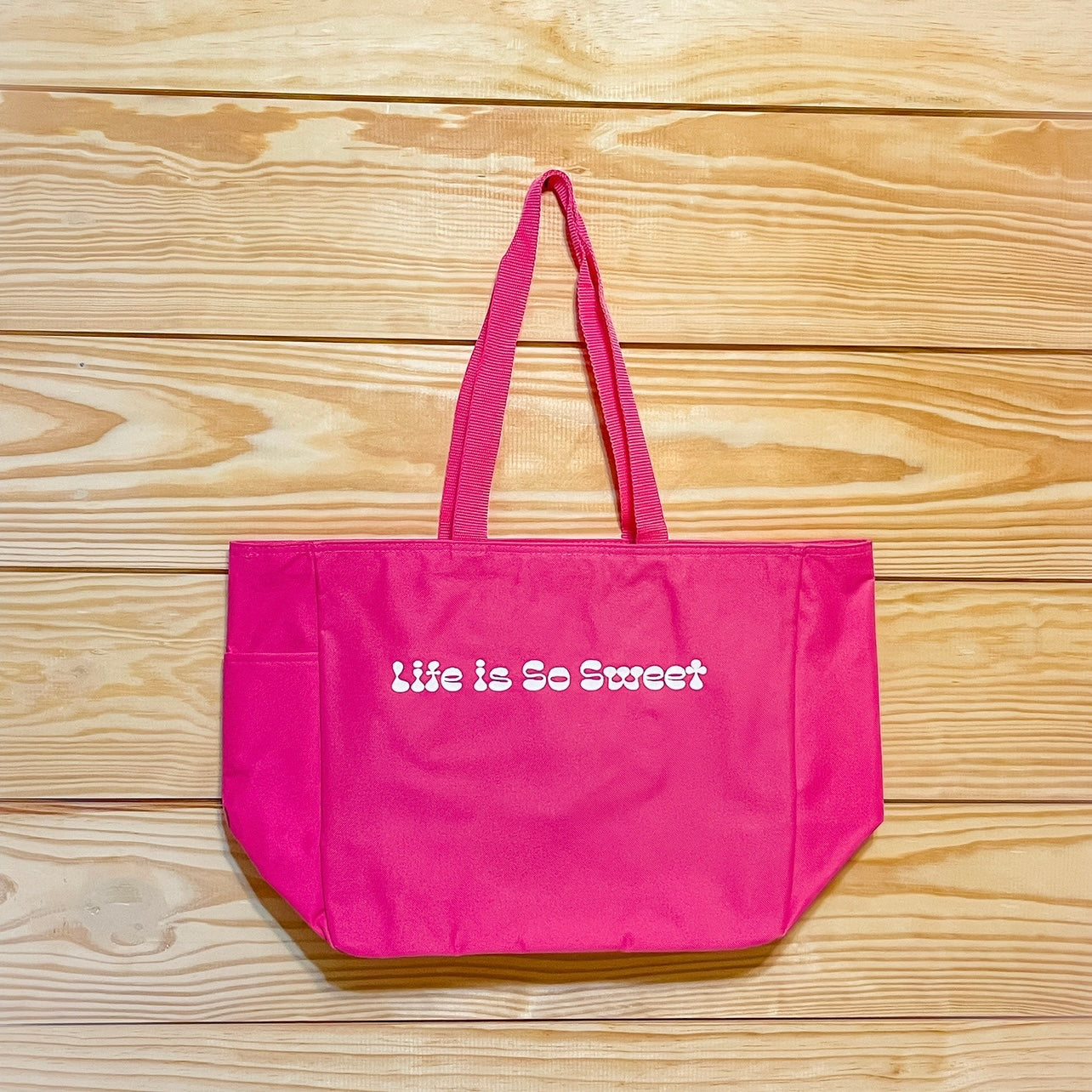 life is so sweet tote bag ✨