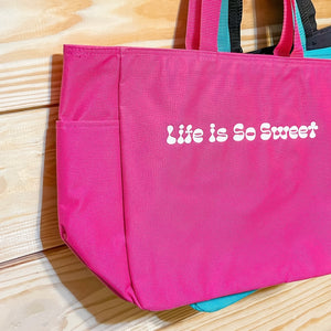 life is so sweet tote bag ✨