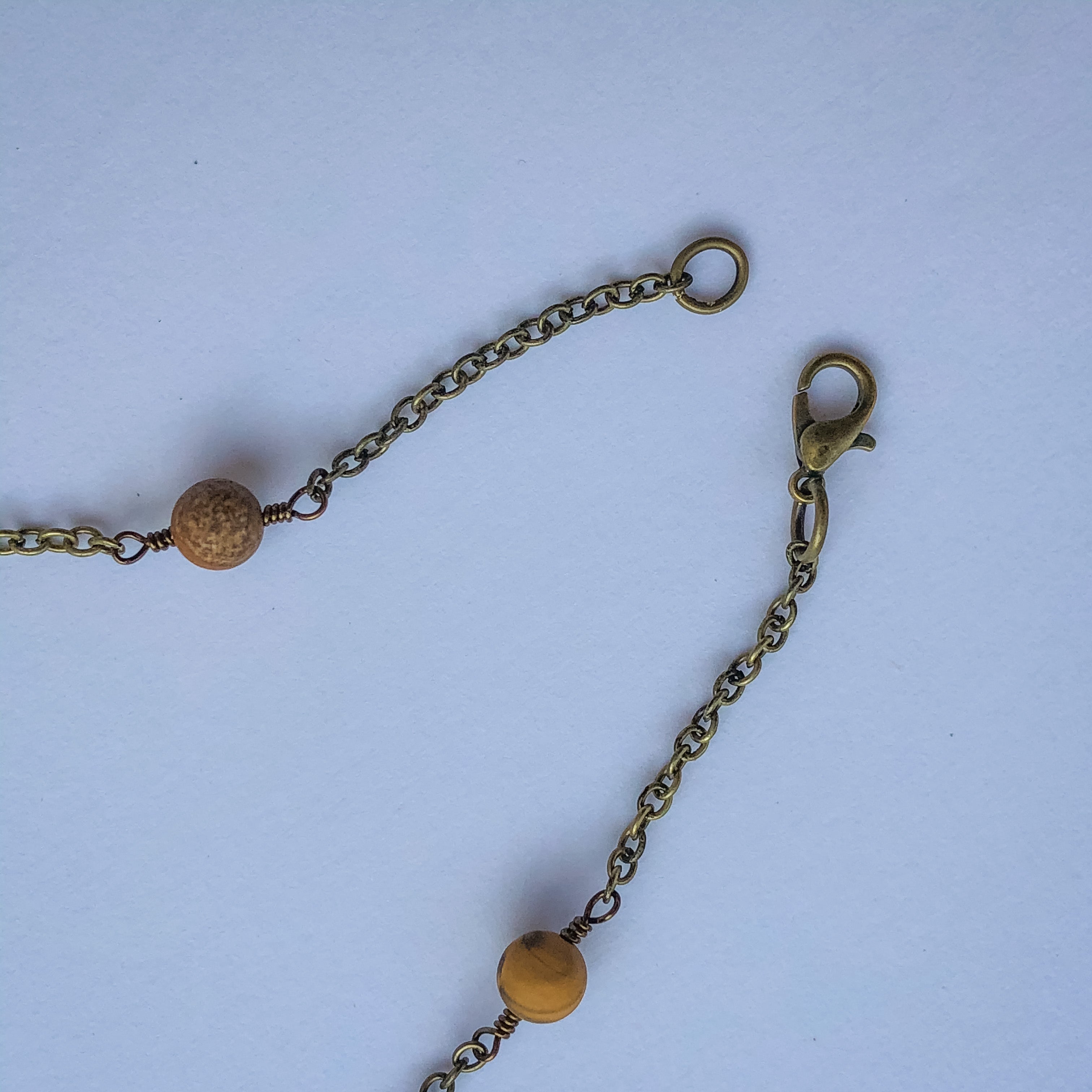 jasper chain necklace