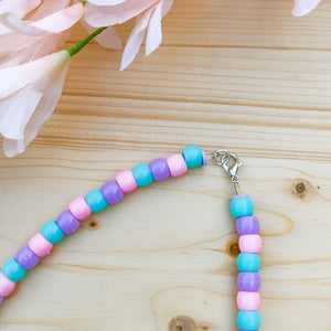 cotton candy summer - necklace ✨